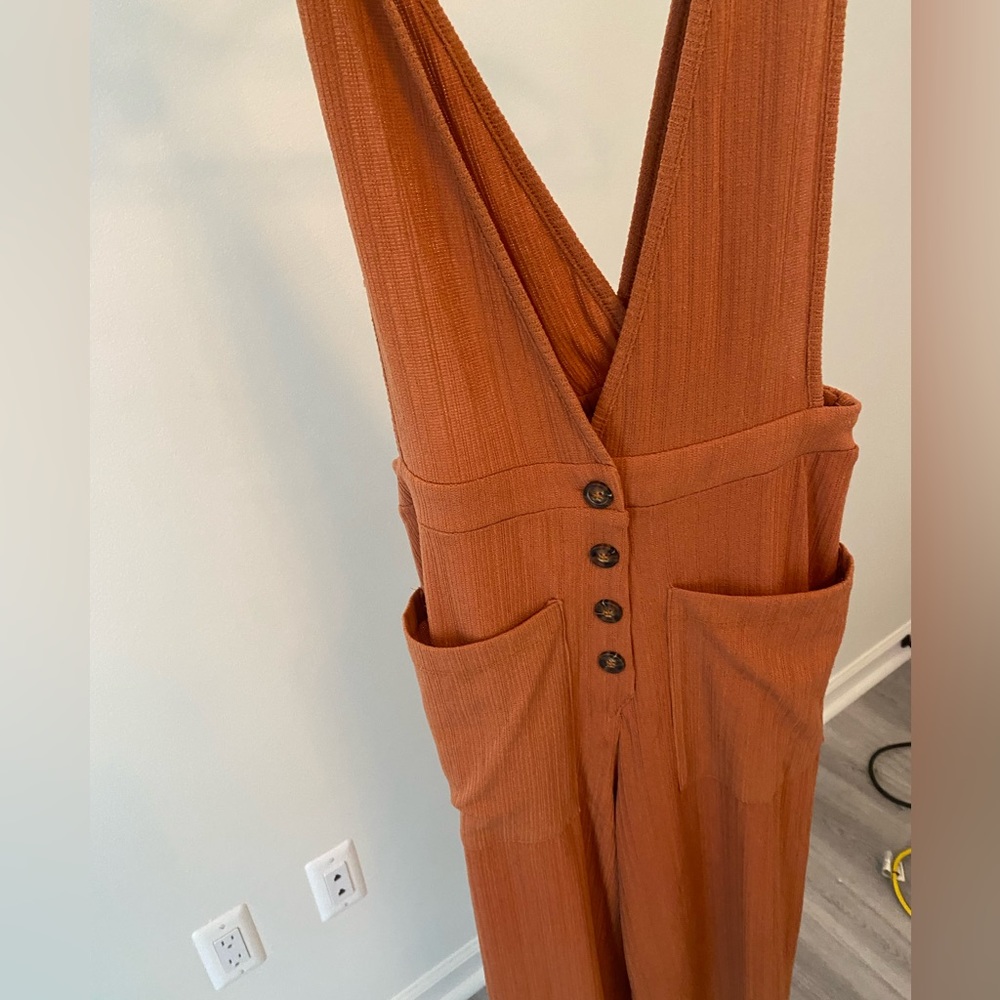 Burnt Orange Pants with pockets